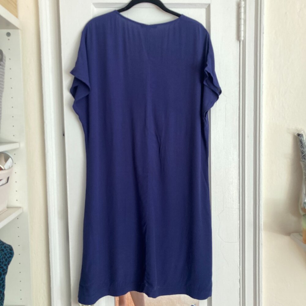 Madewell Navy Blue Moment T-Shirt dress size L - Picture 5 of 8
